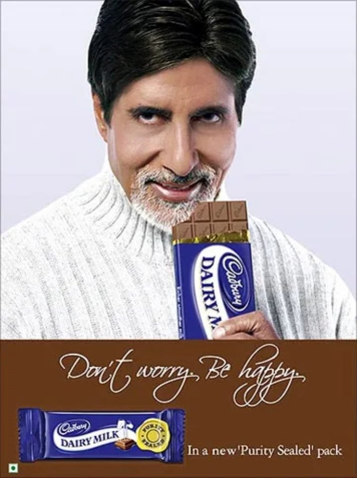 Amitabh Cadbury Ad