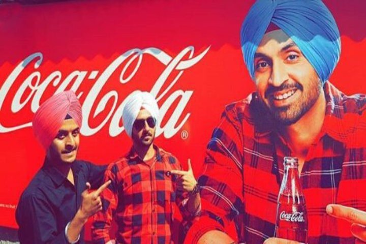 Diljit Dosanjh Share a Coke campaign