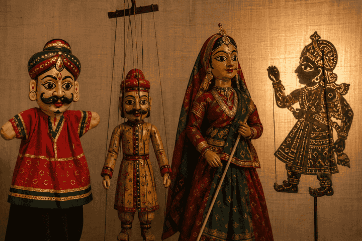 types of puppetry in india