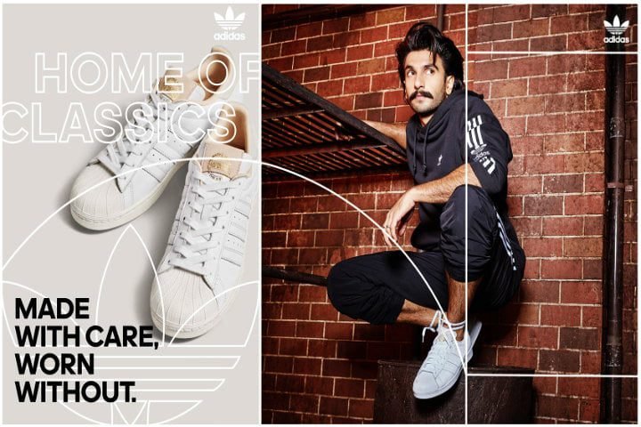 Ranveer Singh Brand Ambassador of Adidas