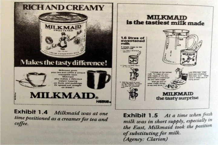 Milkmaid Brand Positioning and Repositioning