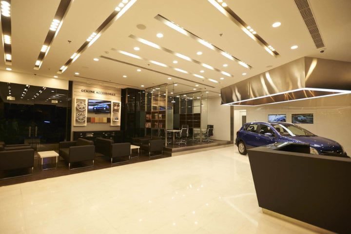 maruti nexa showroom brand communication