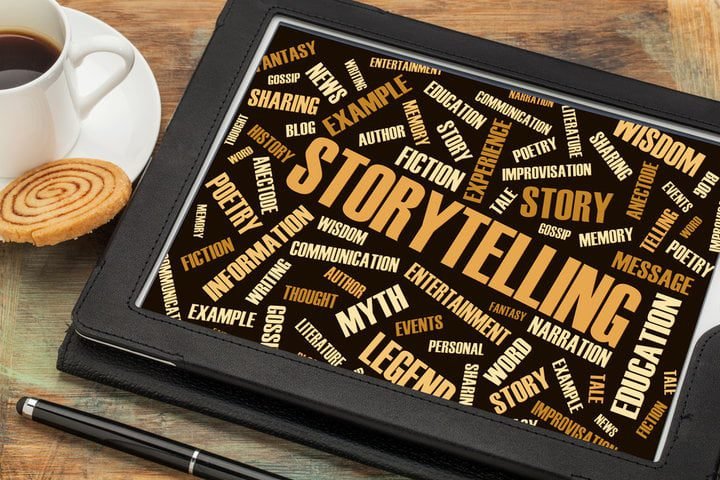 storytelling in online content writing jobs