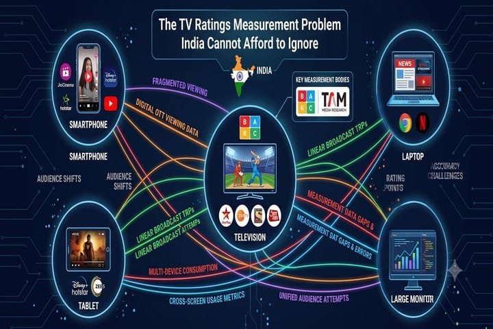 Measuring a fragmented audience beyond TRP