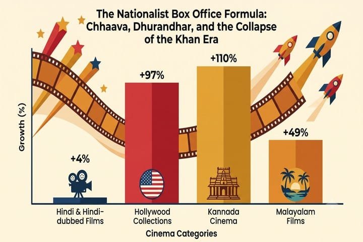 The Nationalist Box Office Formula: Chhaava, Dhurandhar, and the Collapse of the Khan Era